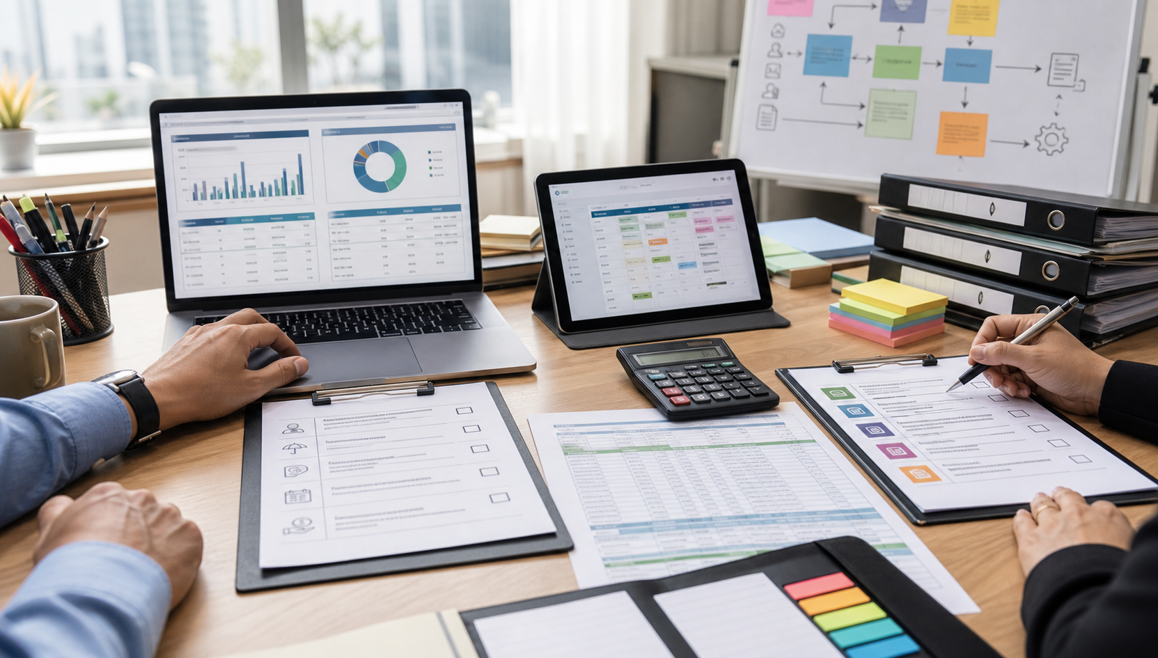 UAE HR compliance toolkit with EOSB calculator leave tracker payroll checklist and contract review templates